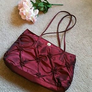 Red Quilted Purse